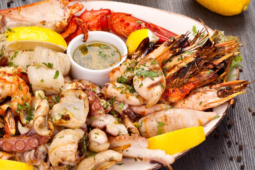 4 вида морепродуктов с высоким содержанием холестерина