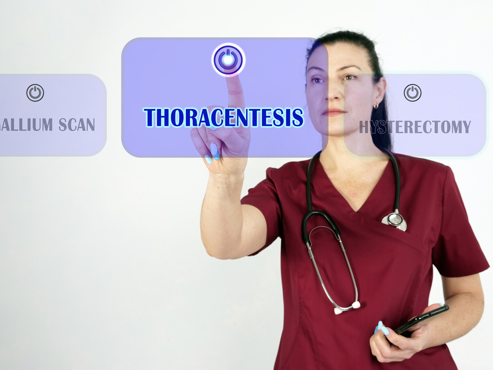 Onderzoek naar thoracentese, de aspiratie van vloeistoffen in de longen